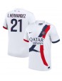 Paris Saint-Germain Lucas Hernandez #21 Bortedrakt 2024-25 Korte ermer